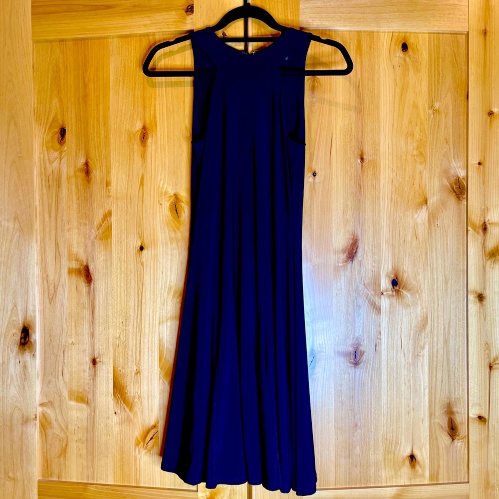 Ralph Lauren High-Neck Flowy Dress